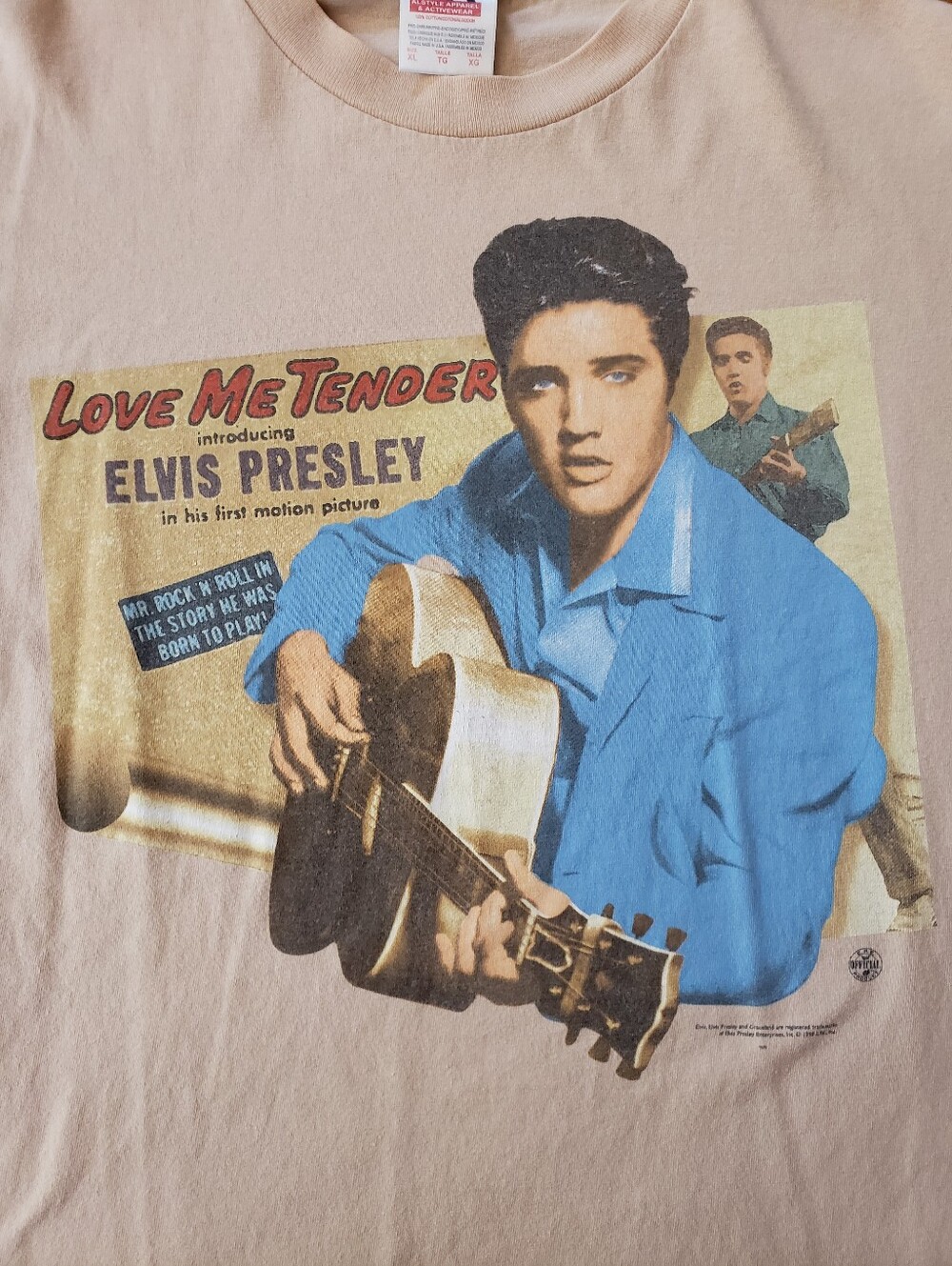 Vintage 1998 Elvis Presley Movie Tee